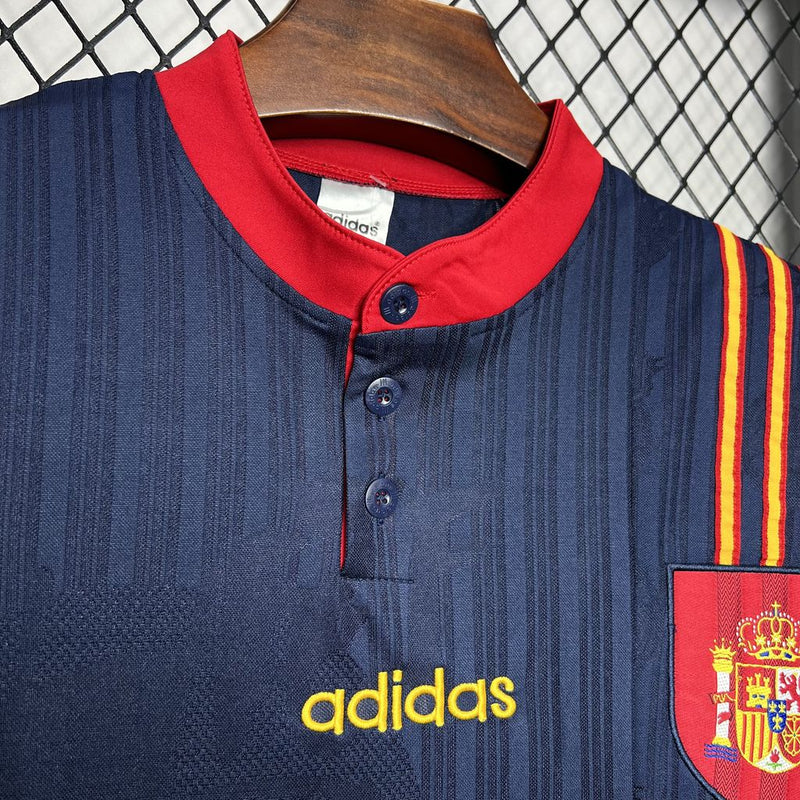Camisola Retrô Espanha Away 1996