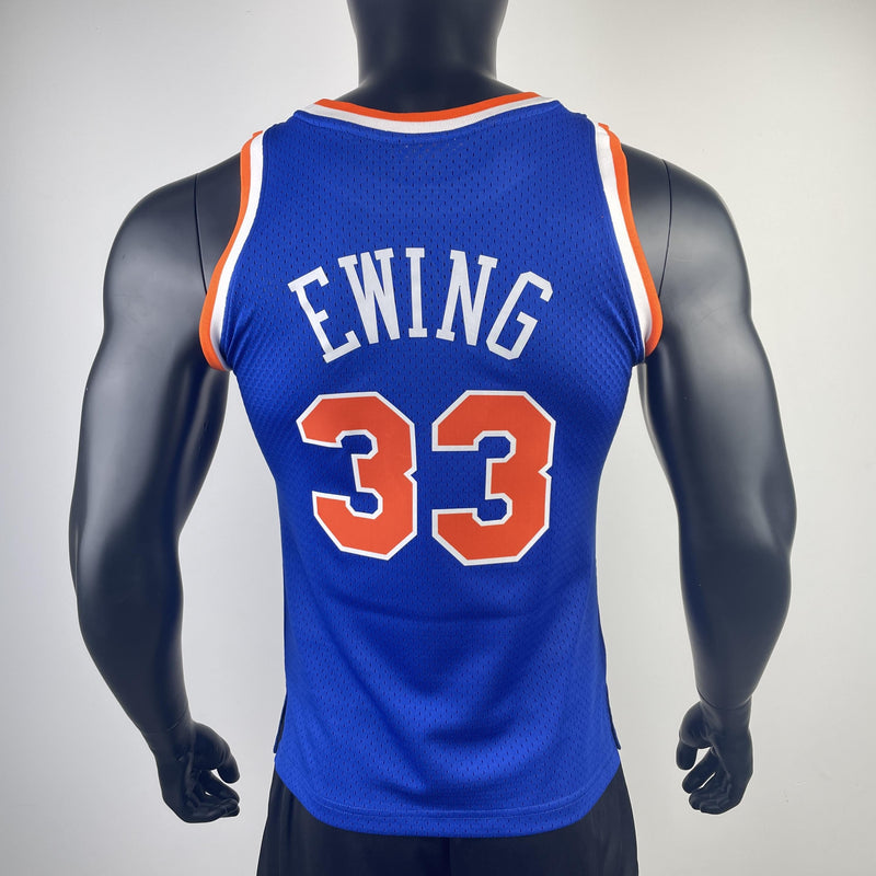 Regata Swingman New York Knicks Mitchell & Ness Hardwood Classics 1991/92 Azul