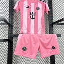Conjunto Infantil Inter Miami alternativo rosa 2025/26
