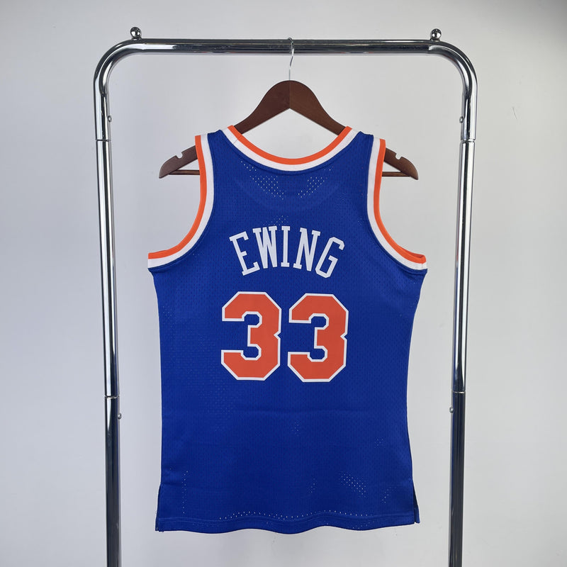 Regata Swingman New York Knicks Mitchell & Ness Hardwood Classics 1991/92 Azul