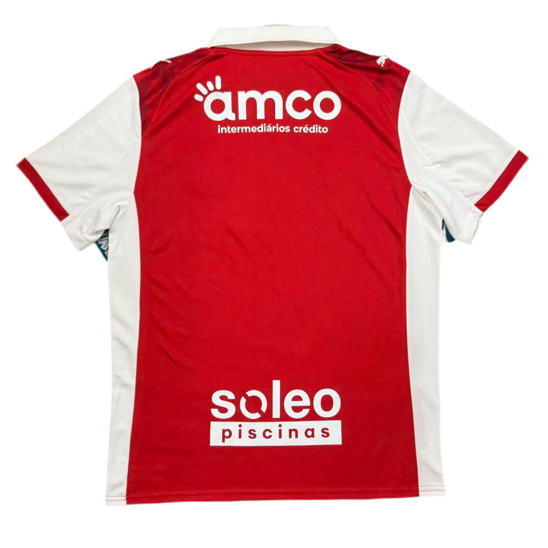 Camisola Braga Vermelha home 2025/26 - LANÇAMENTO