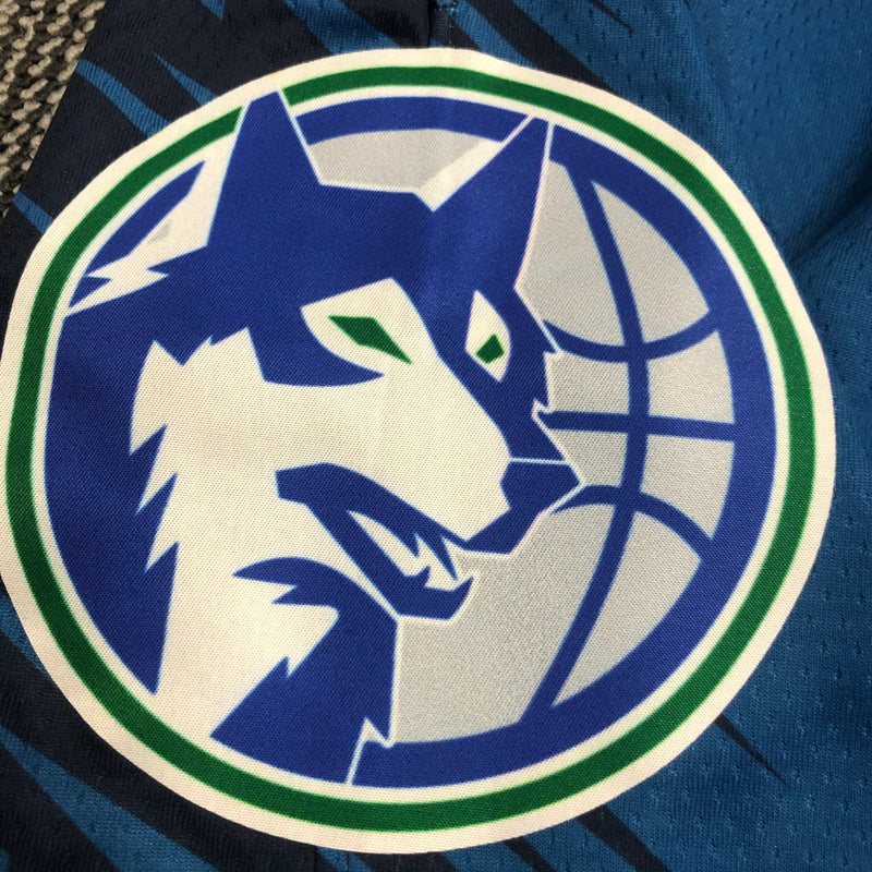 Short Minnesota Timberwolves City Edition Diamante 75th