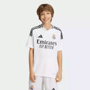 Conjunto Infantil Real Madrid home branco 2024/25
