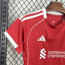 Conjunto Infantil Liverpool Home 2025/26