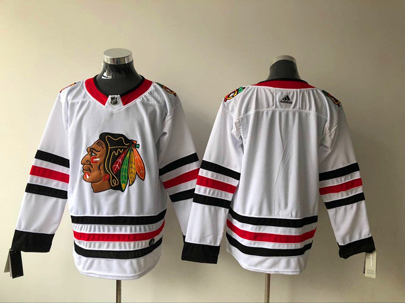 Camisa NHL Chicago Blackhawks Jersey Branca