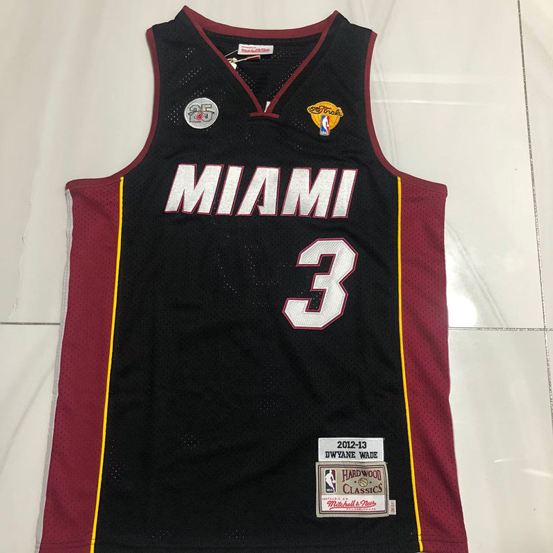 Regata Authentic Miami Heat Dwyane Wade Finals 2012/13