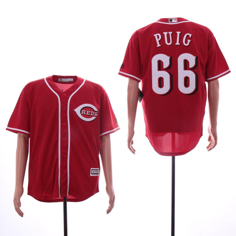 Jersey Cincinnati Reds Majestic Retrô Vermelha