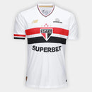 Camisola São Paulo branca Home 2025/26