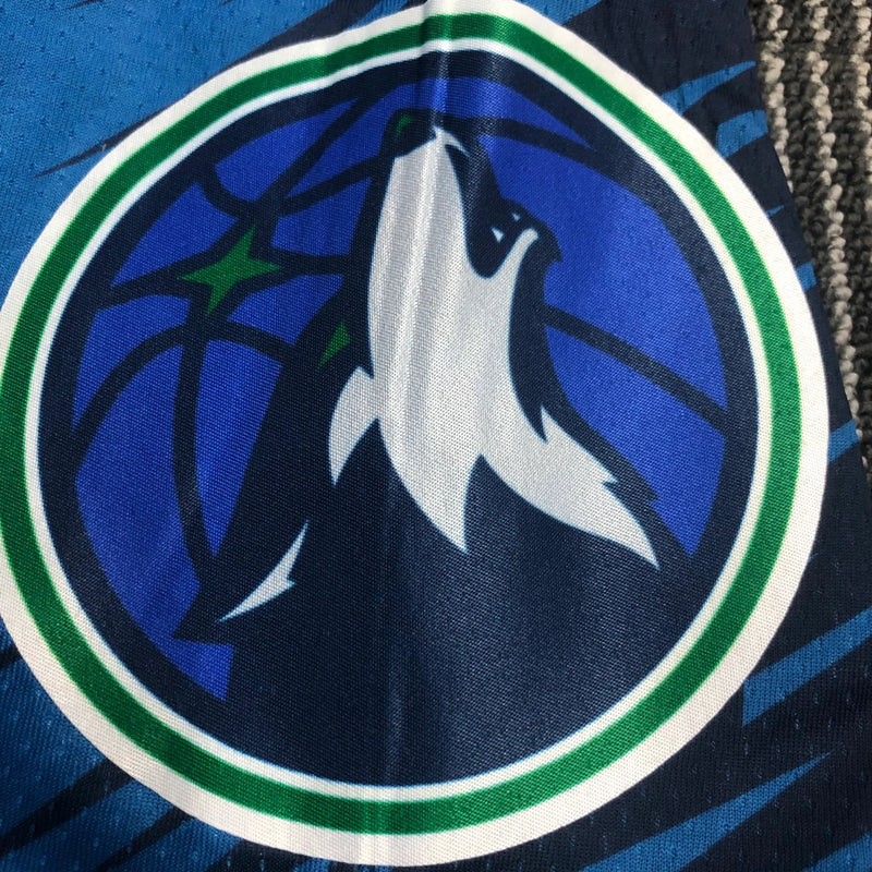 Short Minnesota Timberwolves City Edition Diamante 75th