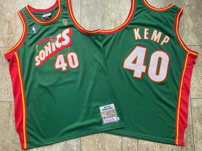 Regata Authentic Seattle Supersonics Shawn Kemp 1995/96