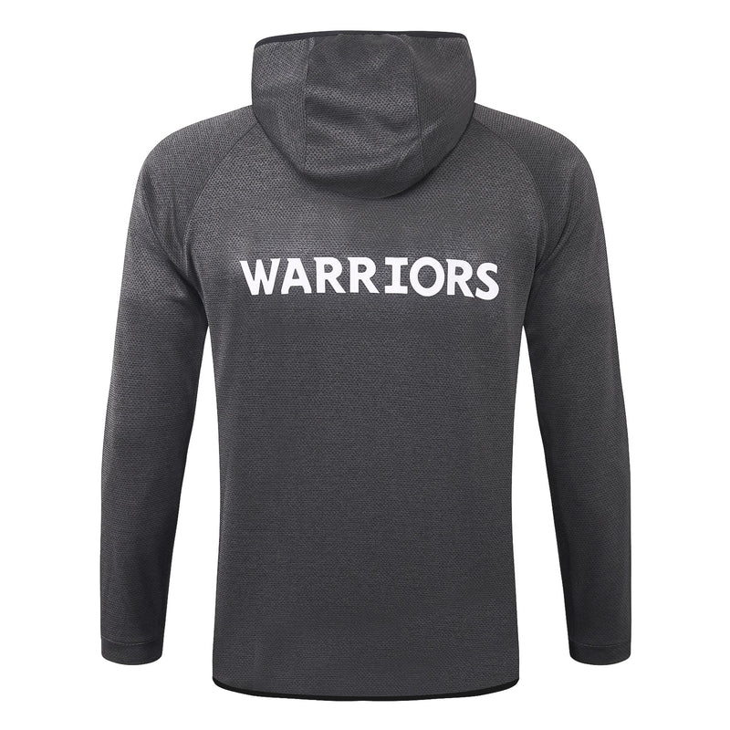 Conjunto Nike NBA Therma Flex Golden State Warriors Preto Treino