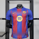 Camisola Barcelona home azul e vermelha  - Player 2025/26