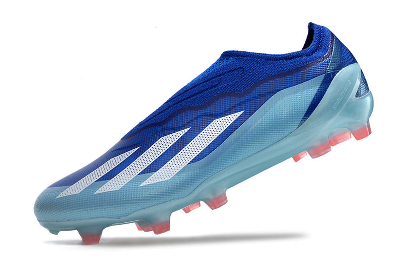 Chuteira Campo Adidas X CrazyFast.1 LL FG Azul "Marine Rush Pack"