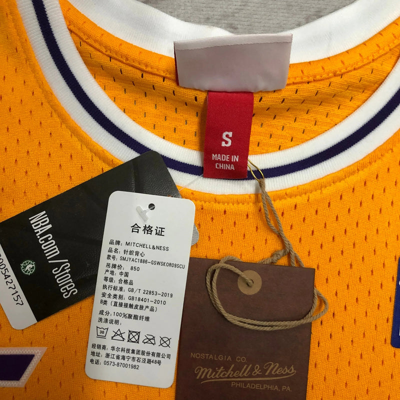 Regata Swingman Los Angeles Lakers Mitchell & Ness Hardwood Classics 1996/97