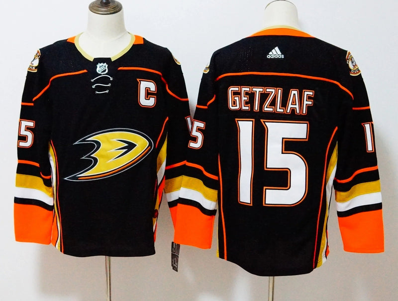 Camisa NHL Anaheim Ducks Jersey Preta