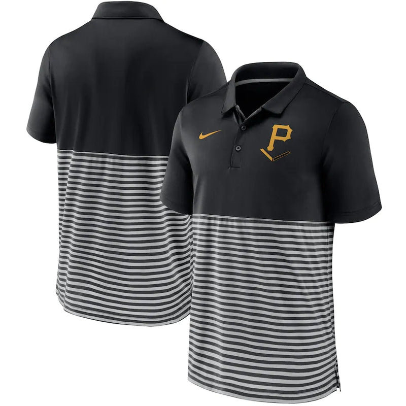 Camisa Polo Nike Pittsburgh Pirates - Preta