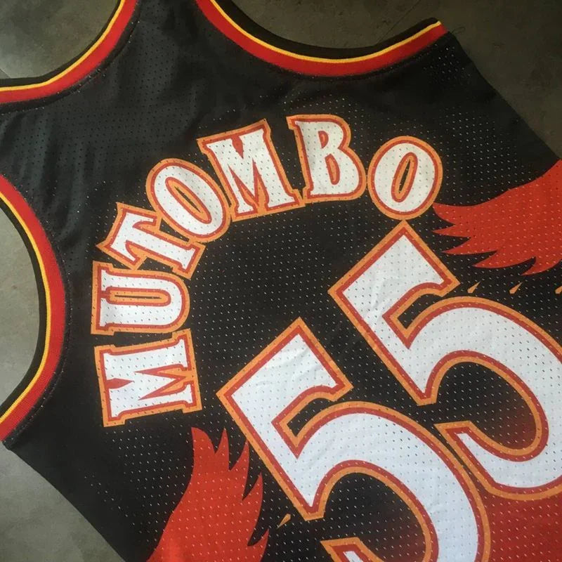 Regata Authentic Atlanta Hawks Mitchell & Ness Hardwood Classics 1996/97