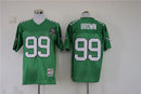 Jersey Philadelphia Eagles Mitchell & Ness Throwback Verde