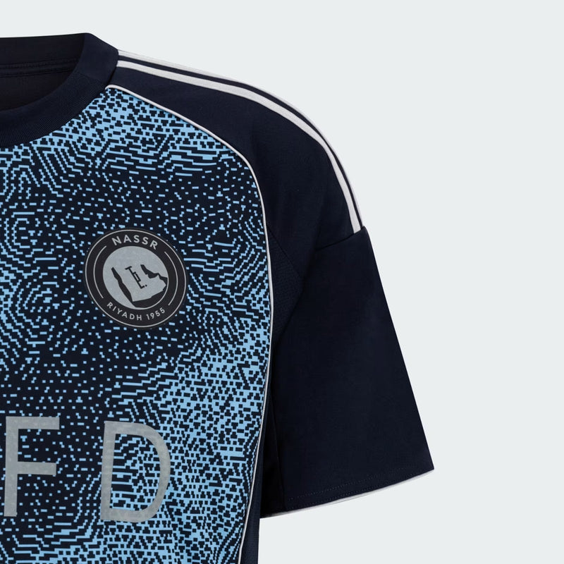 Camisola Al Nassr alternativa azul 2025/26