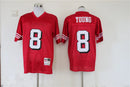 Jersey San Francisco 49ers Mitchell & Ness Throwback Vermelha/Preta