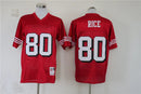Jersey San Francisco 49ers Mitchell & Ness Throwback Vermelha/Preta