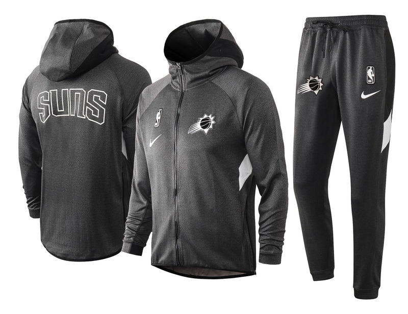 Conjunto Nike NBA Therma Flex Phoenix Suns Preto Treino