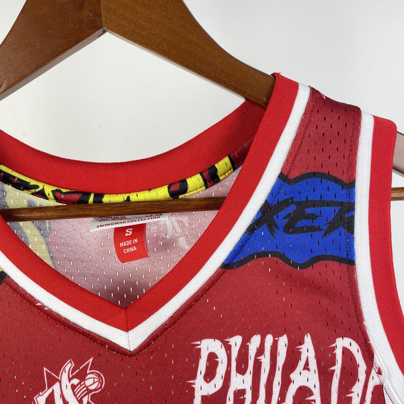 Regata Swingman Slap Sicker Philadelphia 76ers Mitchell & Ness 1996/97