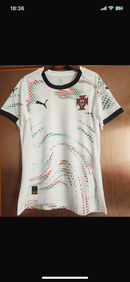 Camisola Feminina Seleção Portugal branca alternativa 2025 - PUMA