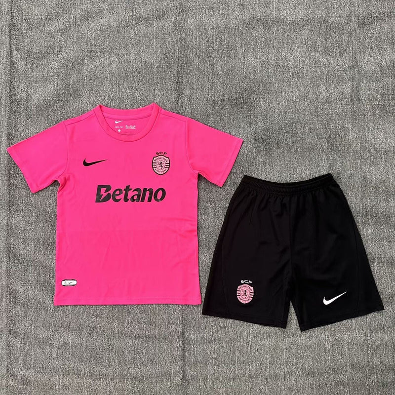 Conjunto infantil COM MEIAS OCTUBER PINK 2024/25 - rosa