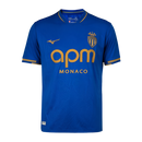 Camisola AS Mônaco alternativa azul 2025/26