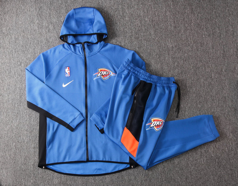 Conjunto Nike NBA Therma Flex Oklahoma City Thunder Treino
