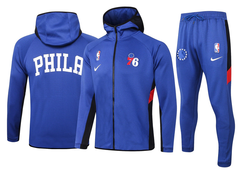 Conjunto Nike NBA Therma Flex Philadelphia 76ers Treino