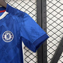 Conjunto Infantil Chelsea Home 2025/26 azul