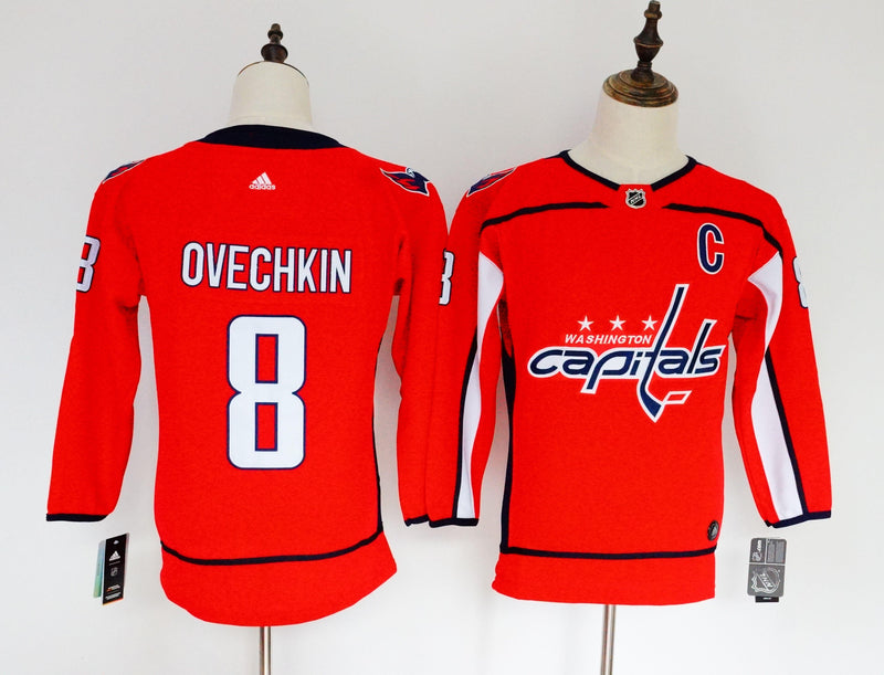 Jersey Washington Capitals Vermelha