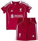 Conjunto Infantil Liverpool Home 2025/26