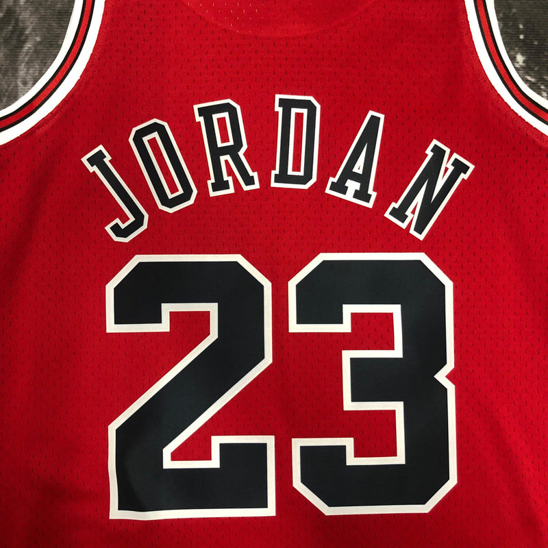 Regata Swingman Chicago Bulls Mitchell & Ness Hardwood Classics 1997/98 Vermelha