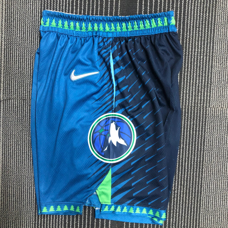 Short Minnesota Timberwolves City Edition Diamante 75th