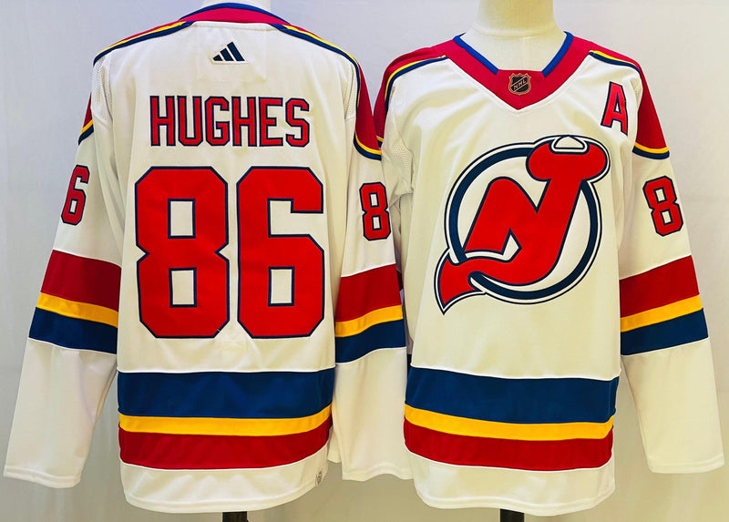 Camisa NHL New Jersey Devils Reverse Retrô 2.0 Jersey Branca