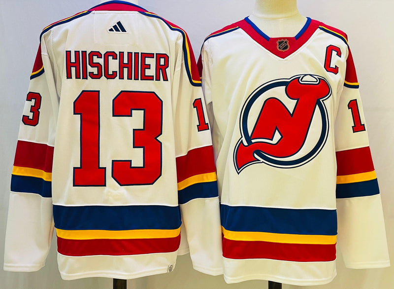 Camisa NHL New Jersey Devils Reverse Retrô 2.0 Jersey Branca