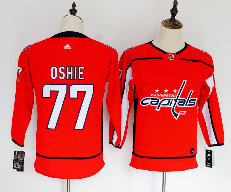 Jersey Washington Capitals Vermelha