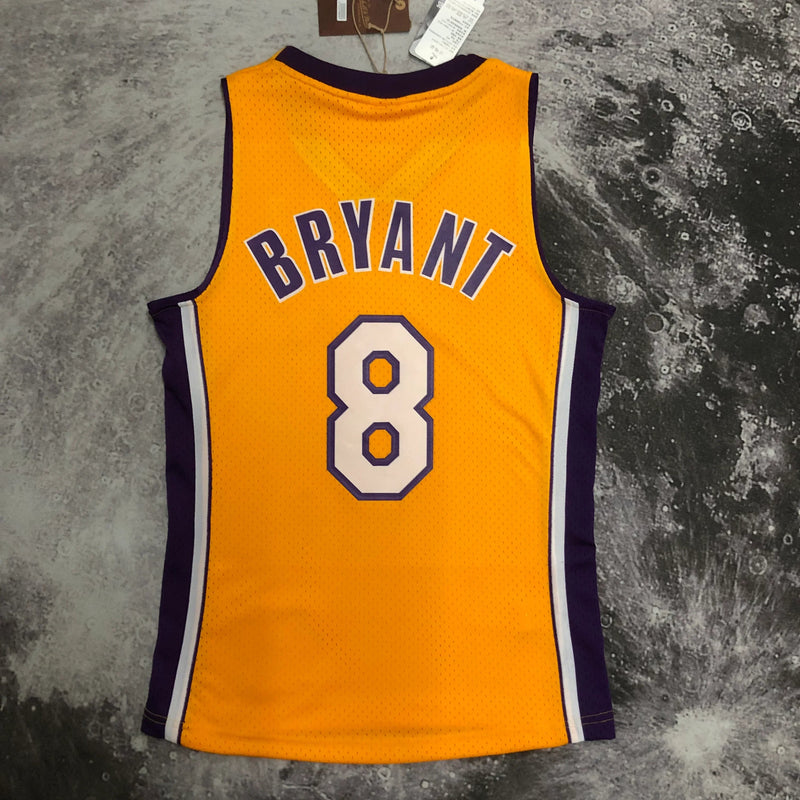 Regata Swingman Los Angeles Lakers Mitchell & Ness Amarela Hardwood Classics 1999/00