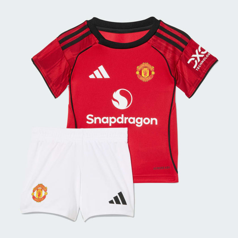 Conjunto Infantil Manchester United home 2025/26