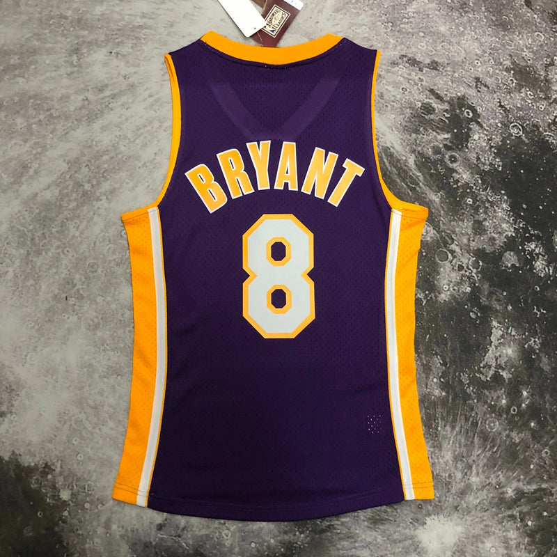 Regata Swingman Los Angeles Lakers Mitchell & Ness Roxa Hardwood Classics 1999/00