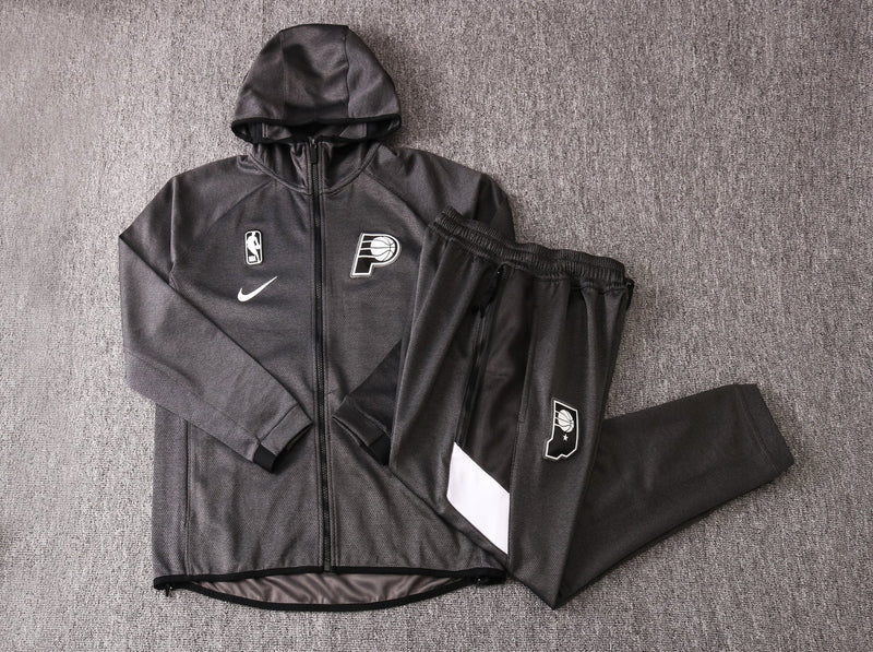 Conjunto Nike NBA Therma Flex Indiana Pacers Preto Treino