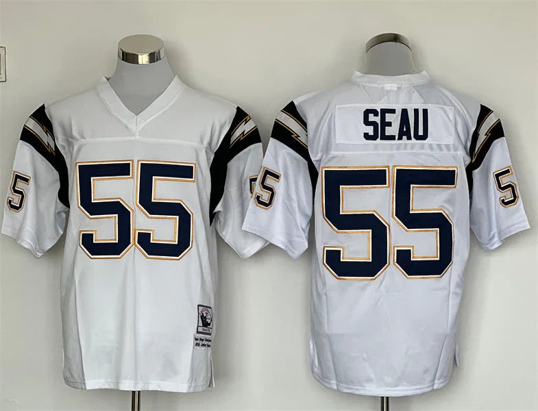 Jersey San Diego Charges Mitchell & Ness Throwback Branca