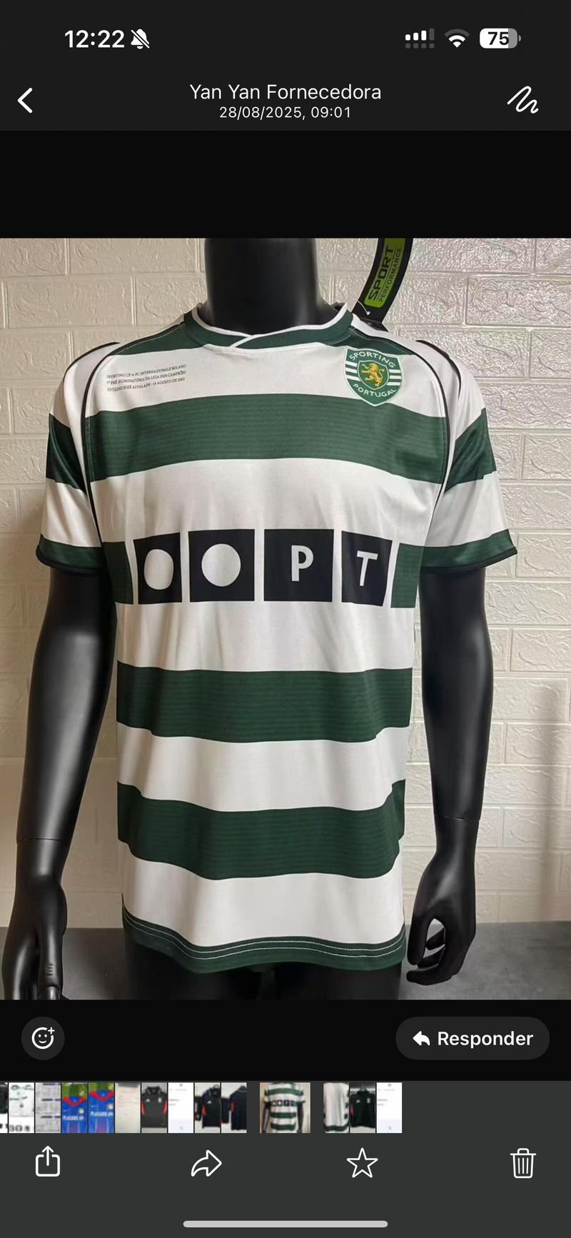 Camisola retrô home 2002 - C.Ronaldo