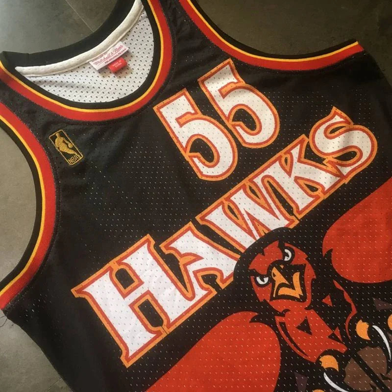 Regata Authentic Atlanta Hawks Mitchell & Ness Hardwood Classics 1996/97