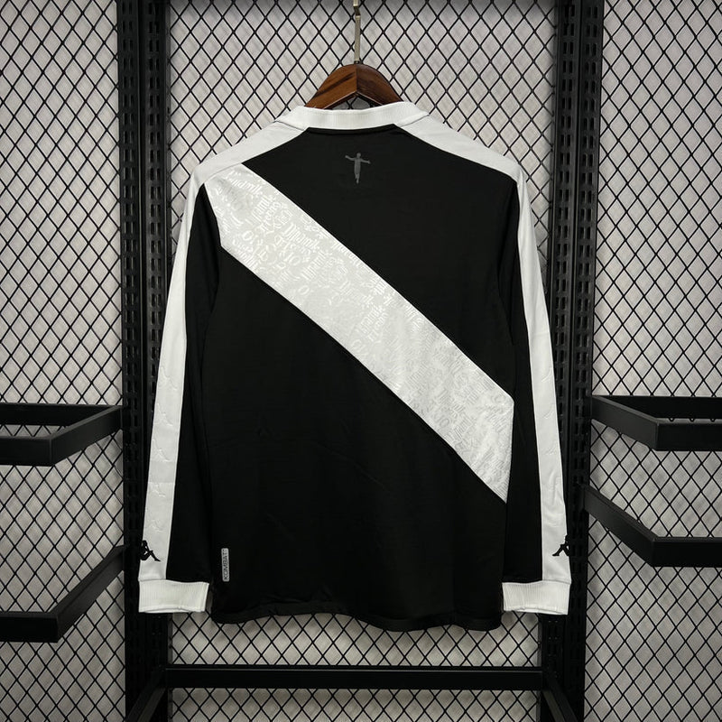 Camisola Vasco da Gama preta Home 2024/25 - MANGA LONGA