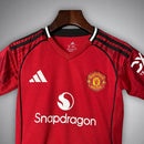 Conjunto Infantil Manchester United home 2025/26