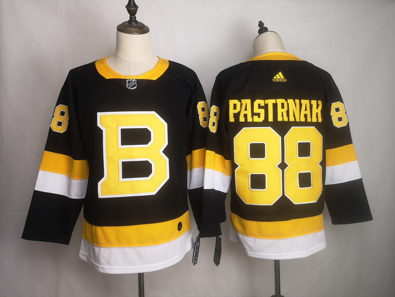 Camisa NHL Boston Bruins Jersey Preta Alternativa